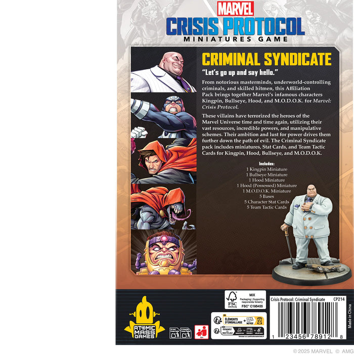 Criminal Syndicate Affiliation Pack