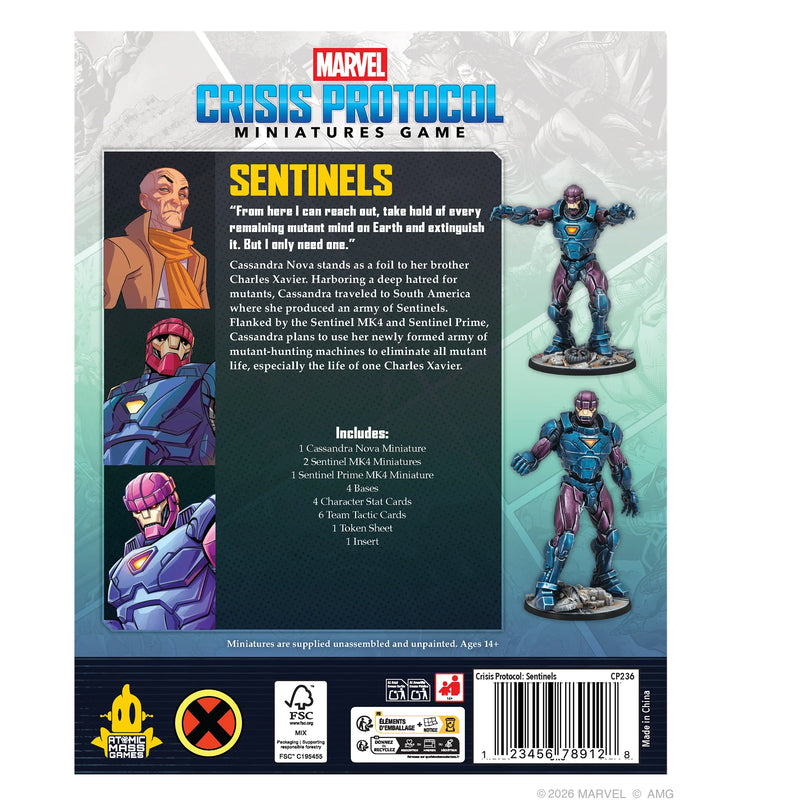 Sentinels Affiliation Pack