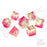 CritStones Sharp Edge Resin RPG Dice Set - Spring Romance (7pcs)