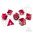 CritStones Metal Dice Set - Dawn Blossom (7pcs)