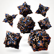 CritStones Metal RPG Dice Set - Aether Alloy (7pcs)