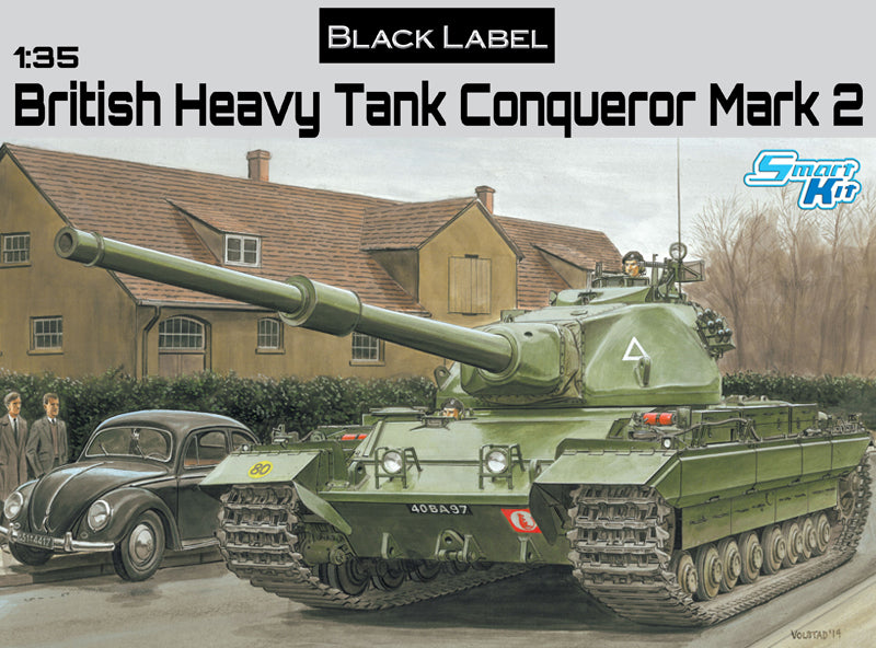 British Heavy Tank Conqueror - Black Label Series (1:35)