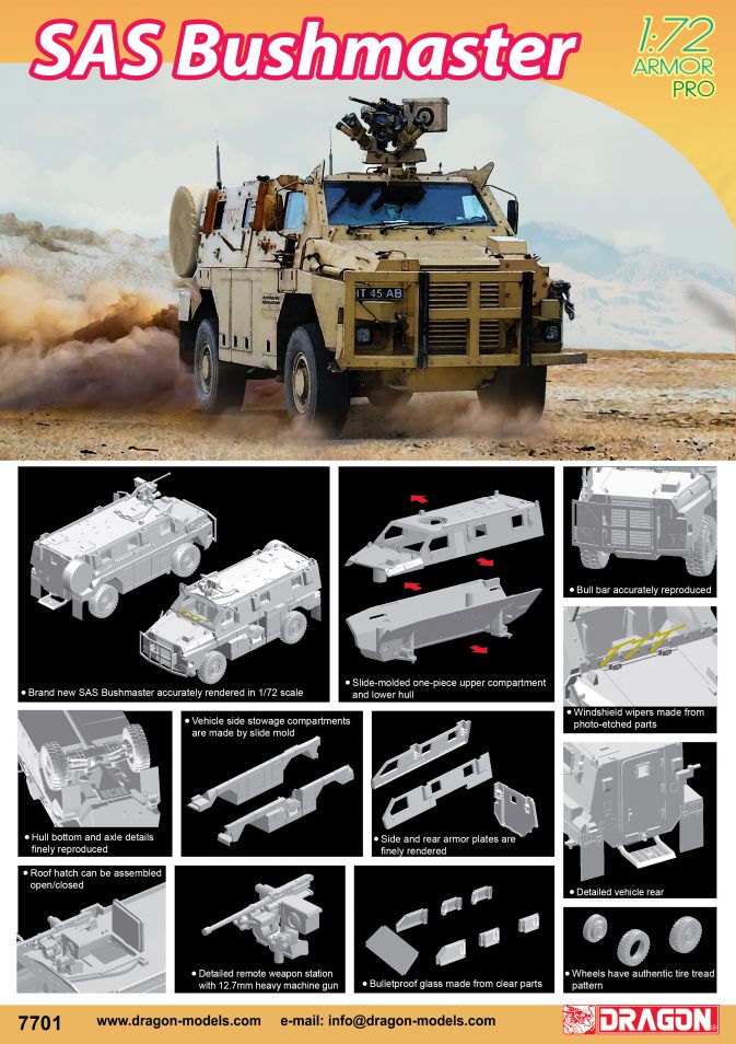 SAS Bushmaster (1:72)