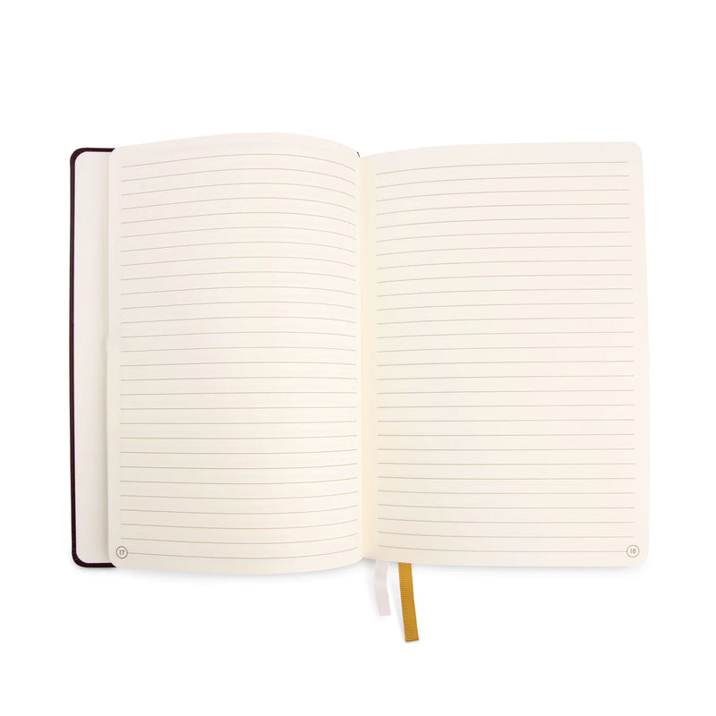 GlassStaff DnD 5e Leather Player Journal - Brown