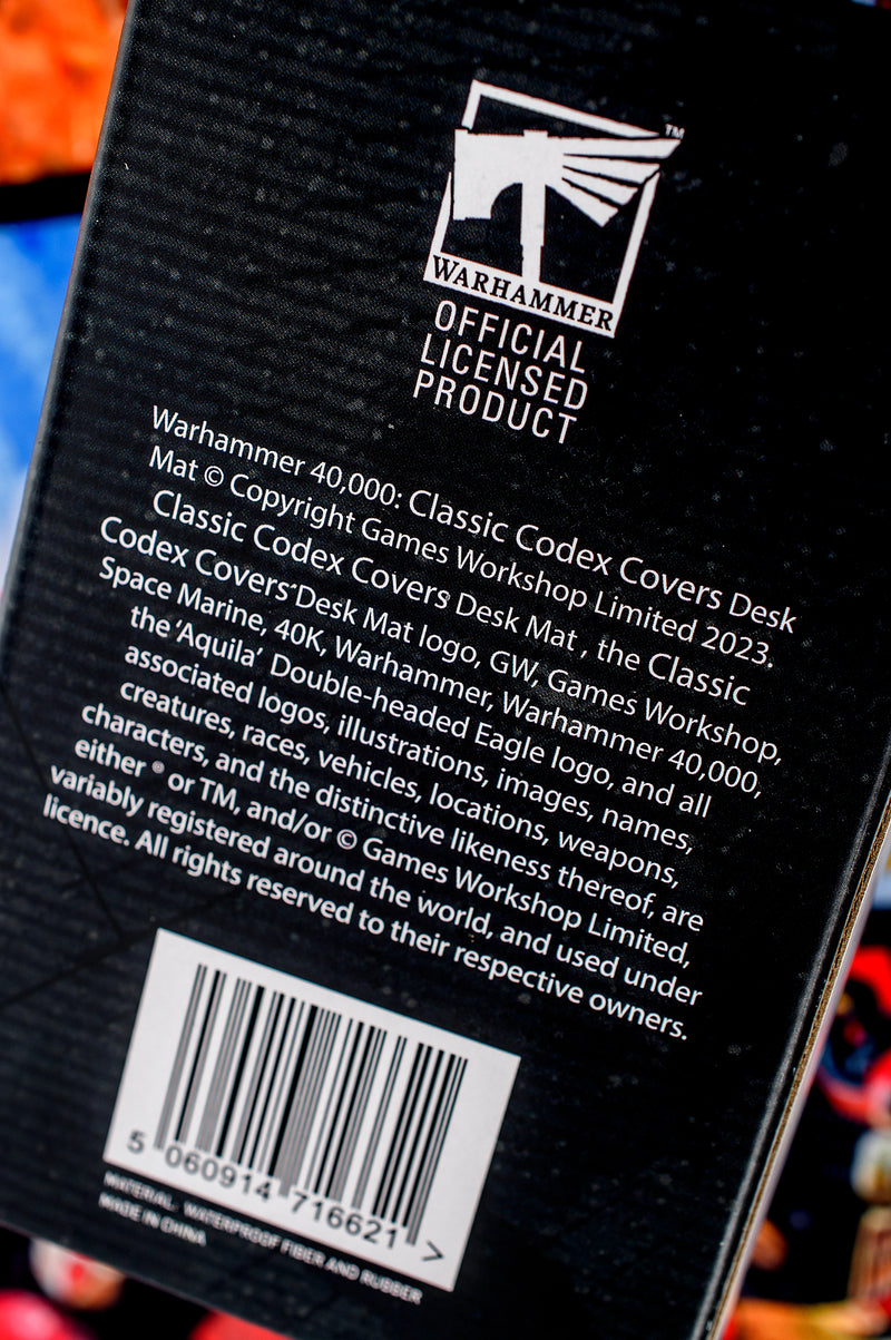 Warhammer 40,000: Classic Codex Desk Mat