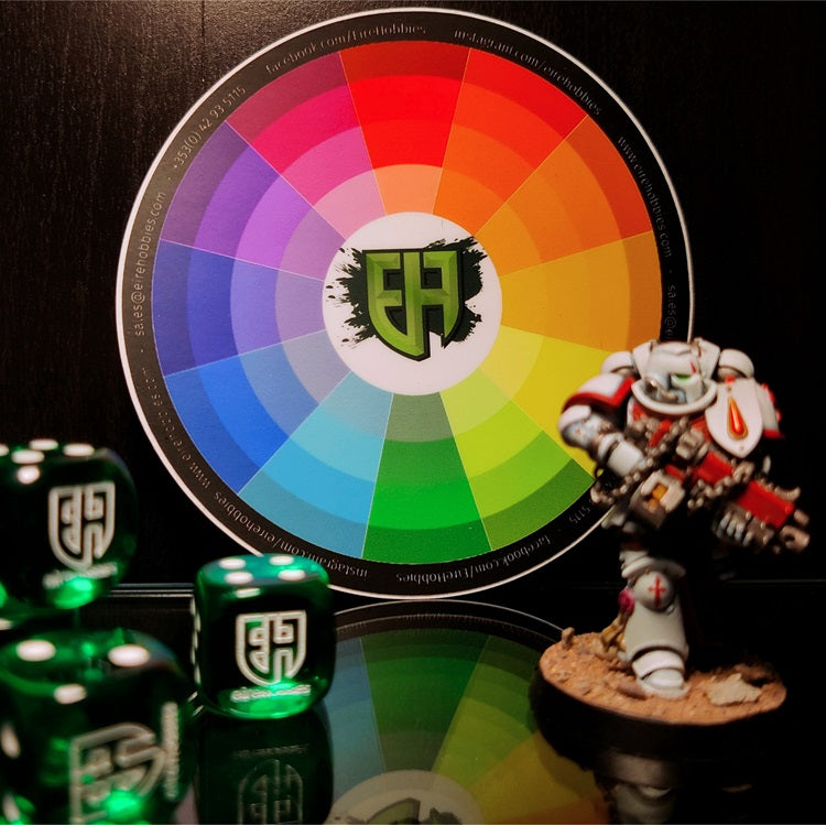 Exclusive EireHobbies Colour Wheel Sticker