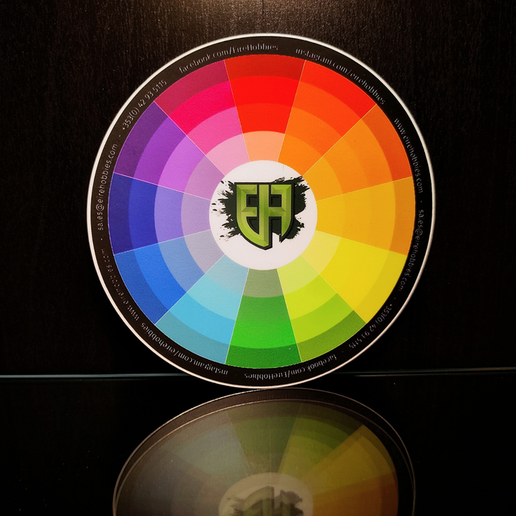 Exclusive EireHobbies Colour Wheel Sticker