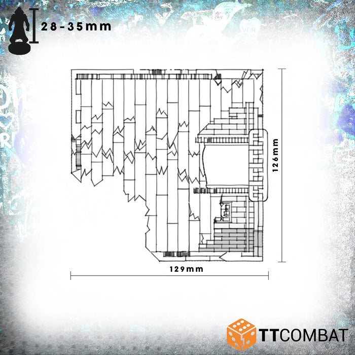 TTCombat - The City, Corner and Dilapidated Rowhouse Destroyed