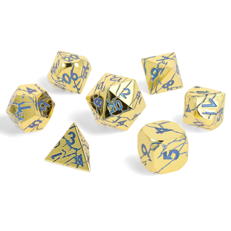 CritStones Metal Dice Set - Divinity Unbound (7pcs)
