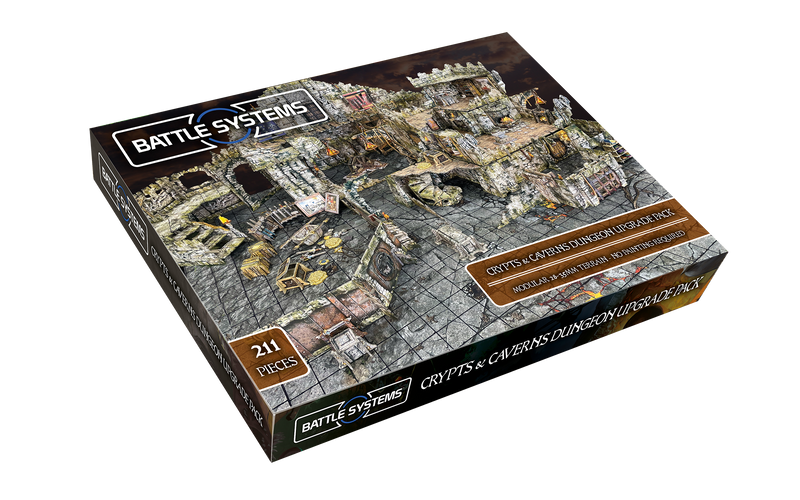 Battle Systems Crypts and Caverns Dungeon Upgrade Pack