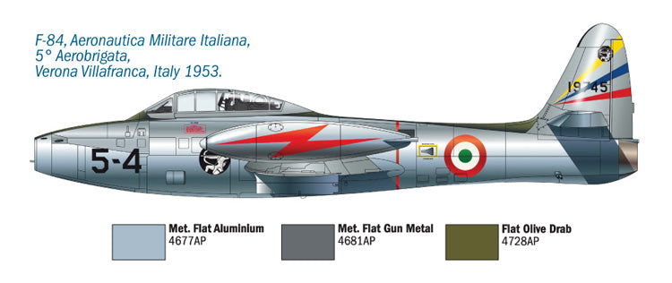 Italeri F-84 E/G Thunderjet (1:72)