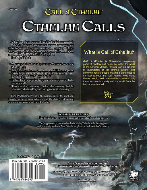 Call of Cthulhu: Cults of Cthulhu (Hardcover)