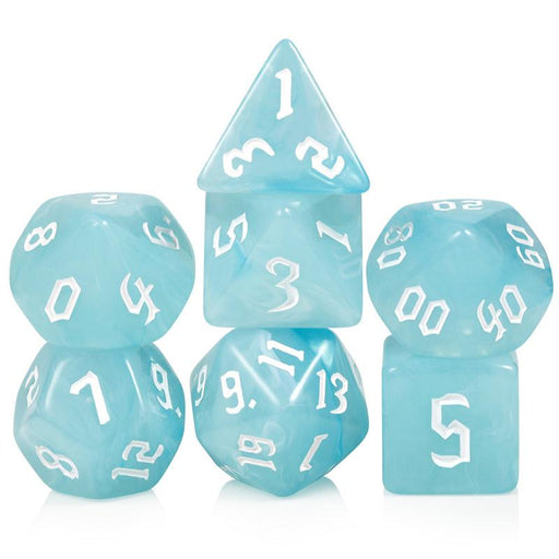 Acrylic Dice Set - Glacier (7pcs)