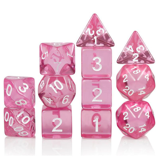 Acrylic Dice Set Petals (12pcs)