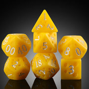 Resin Dice Set - Cheese (7pcs)