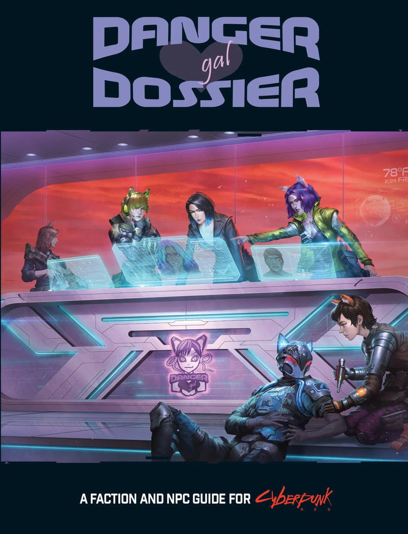 Cyberpunk RED: Danger Gal Dossier