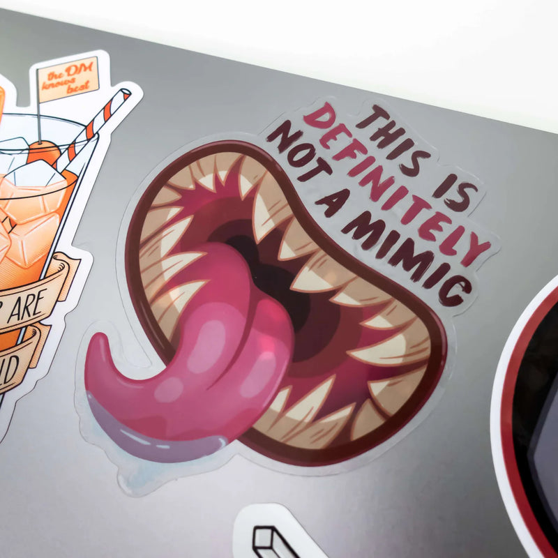 GlassStaff Sticker - Not a Mimic