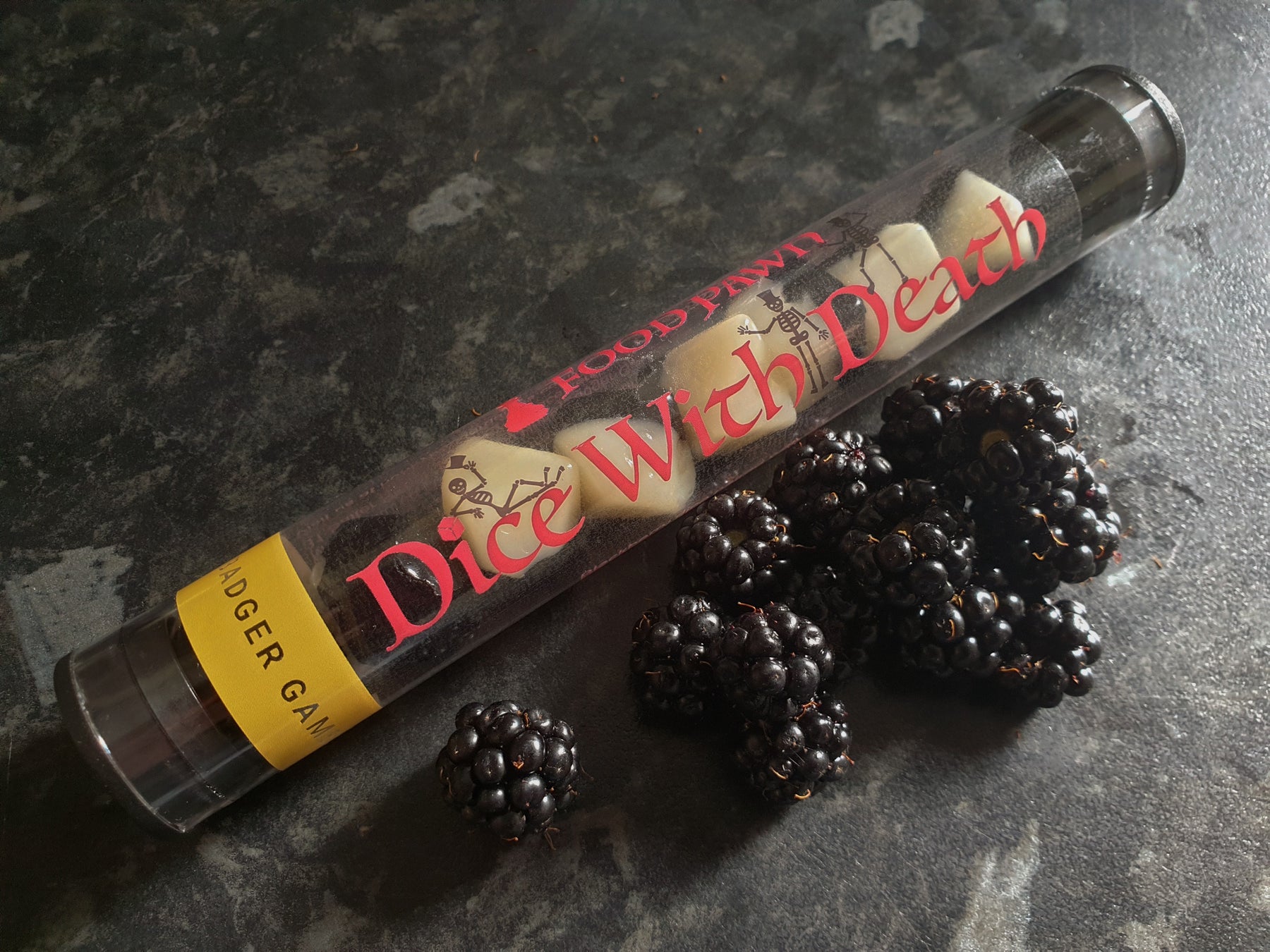 Food Pawn Jelly Polyhedral  Dice - Dice with Death