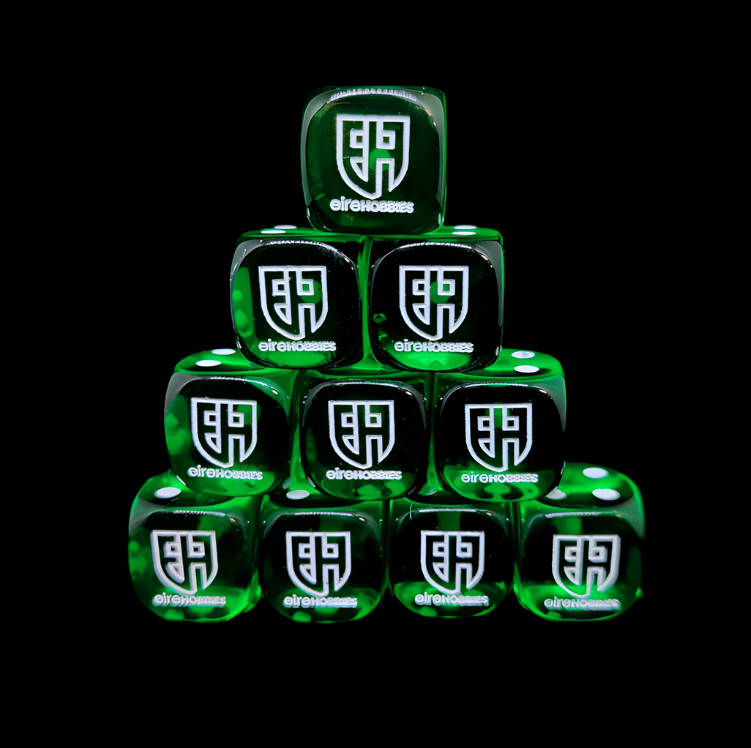 Exclusive EireHobbies Loyalty Scheme Dice Set