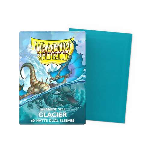 Dragon Shield Japanese Size Sleeves - Matte Dual - Glacier (60 Sleeves)