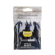 Dragon Shield Perfect Fit Thick Inner Sleeves - Black (100 Sleeves)