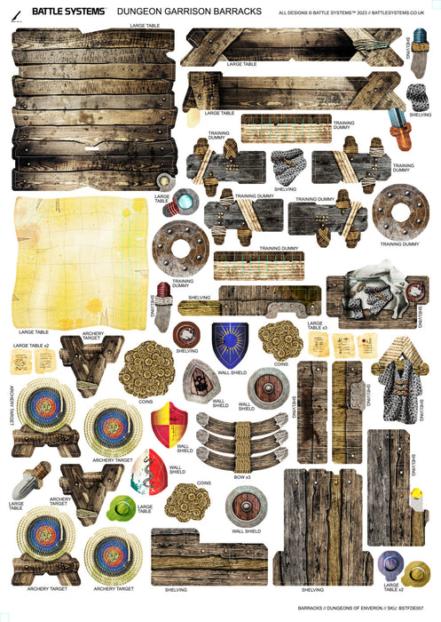 Battle Systems Dungeon Garrison