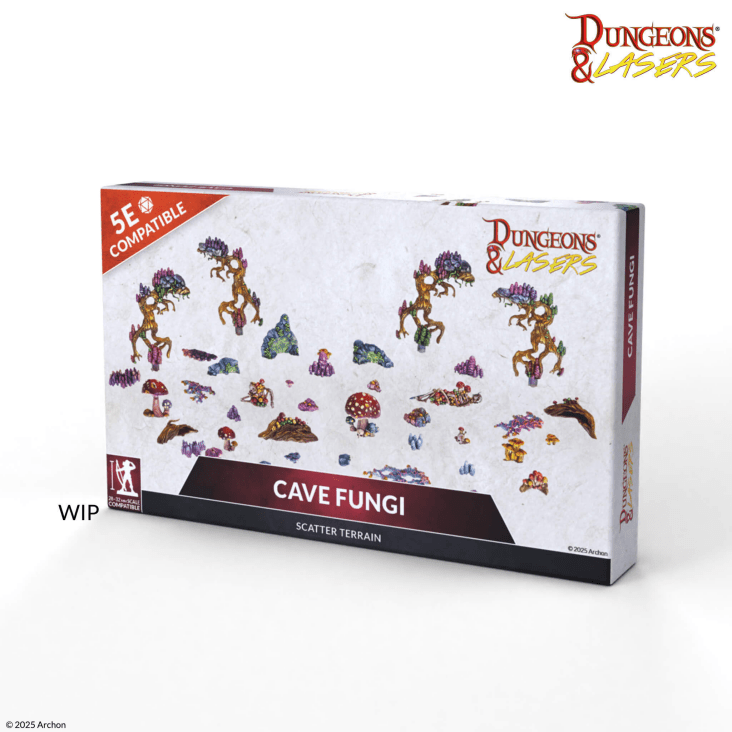 Dungeons & Lasers - Cave Fungi: Scatter Terrain