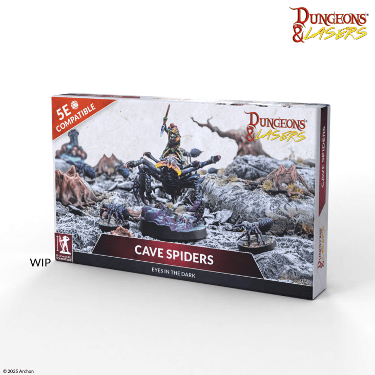 Dungeons & Lasers - Cave Spiders