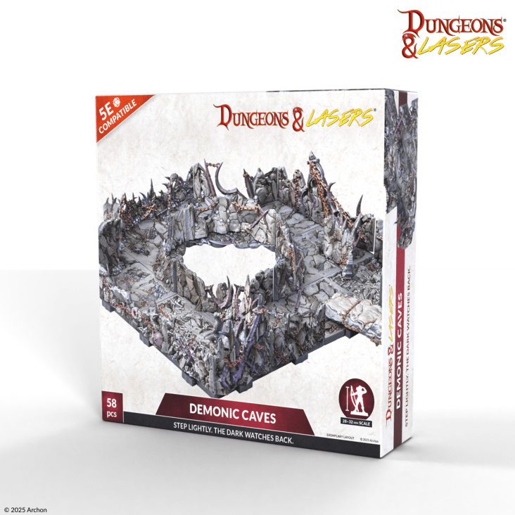 Dungeons & Lasers - Demonic Caves