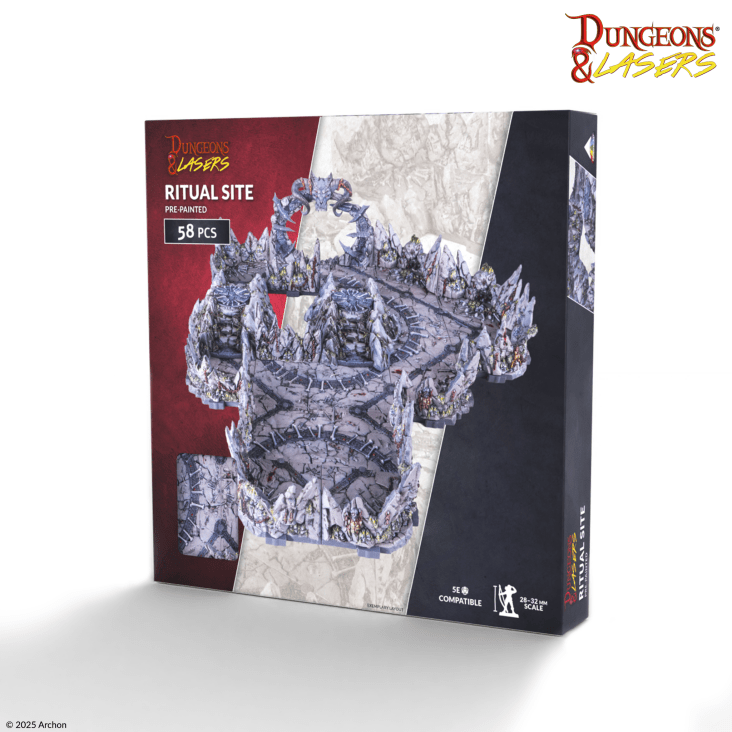 Dungeons & Lasers - Ritual Site - Pre-Painted