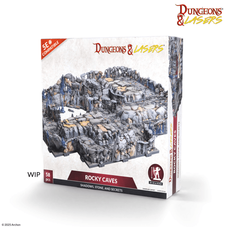 Dungeons & Lasers - Rocky Caves