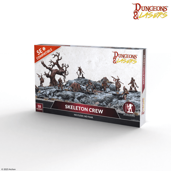 Dungeons & Lasers - Skeleton Crew box