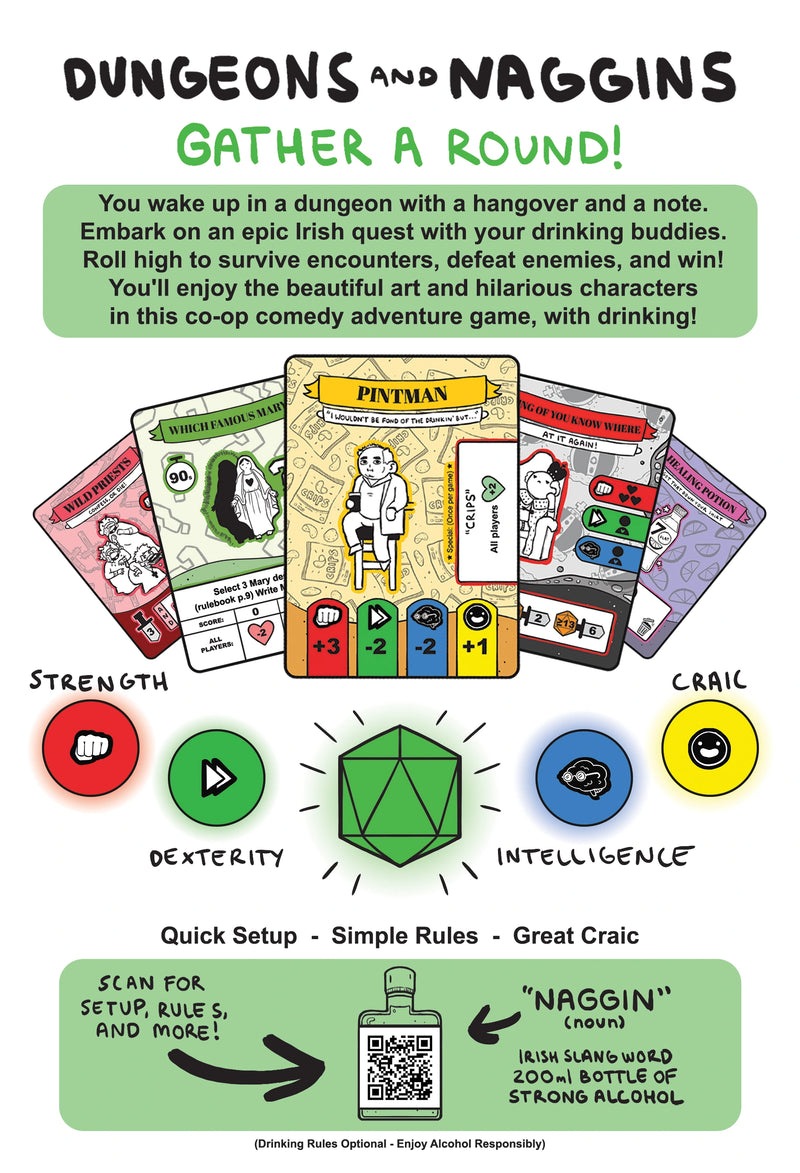 Dungeons and Naggins game rules