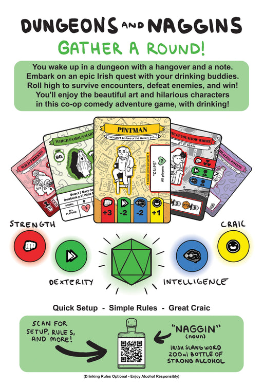 Dungeons and Naggins game rules