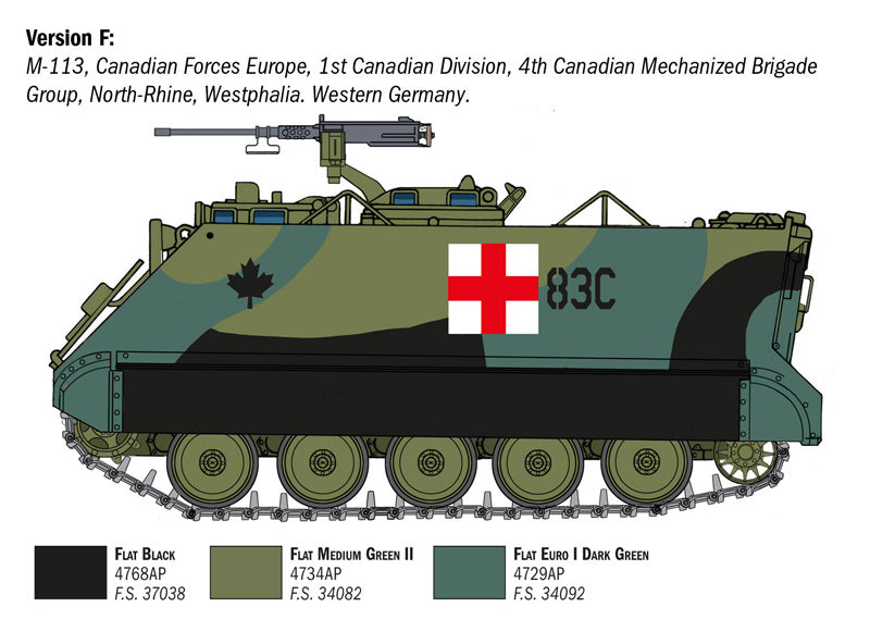 Italeri M113A1 Armoured Personnel Carrier 1:35