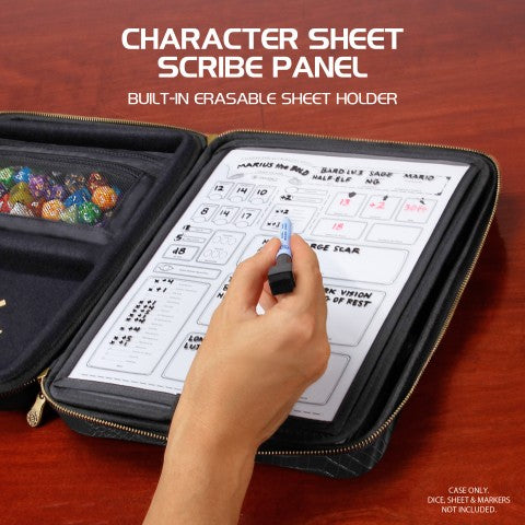 Enhance Gaming RPG Organizer Case Collector's Edition (Black)