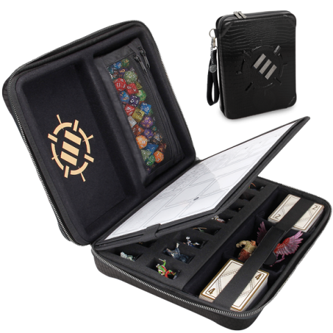 Enhance Gaming RPG Organizer Case Collector's Edition (Black)