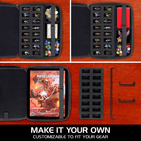 Enhance Gaming RPG Organizer Case Collector's Edition (Black)