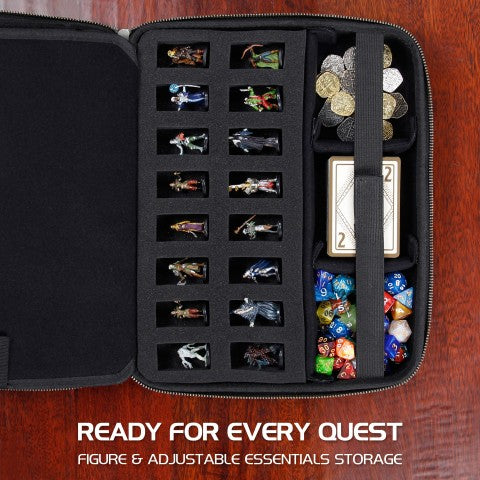 Enhance Gaming RPG Organizer Case Collector's Edition (Black)