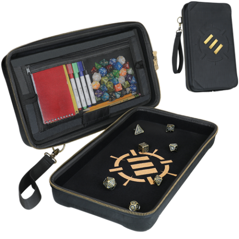 Enhance Gaming Community XL Dice Organizer Case & Tray
