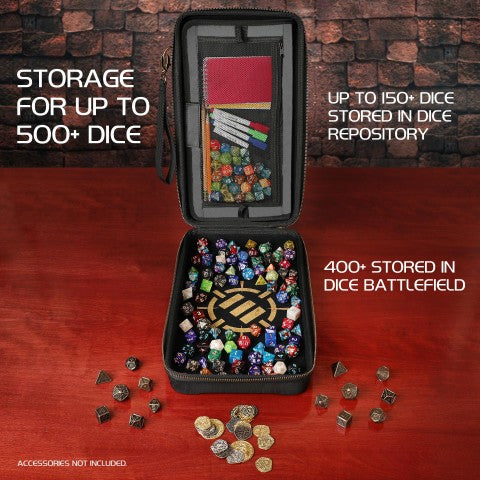 Enhance Gaming Community XL Dice Organizer Case & Tray