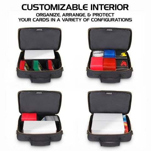 Enhance Gaming Trading Card Travel Case - Black