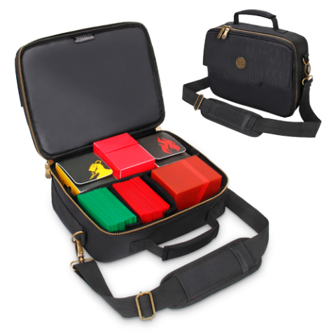 Enhance Gaming Trading Card Travel Case - Black
