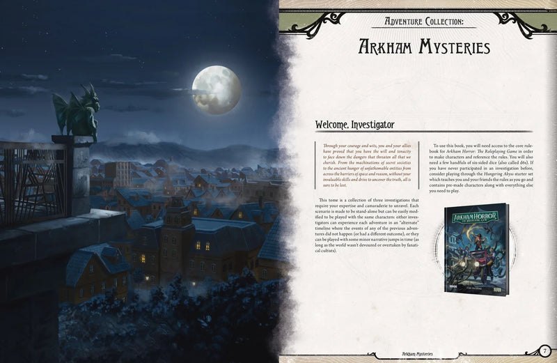 Arkham Horror RPG – Arkham Mysteries