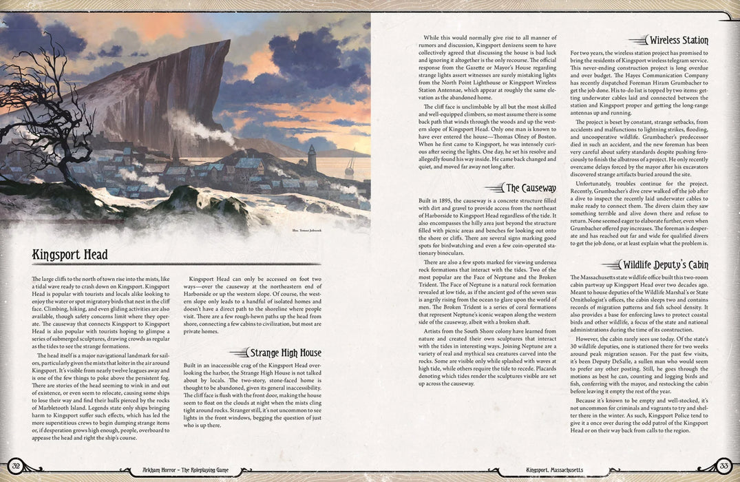 Arkham Horror RPG – Dreams of Kingsport