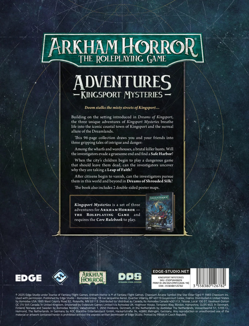 Arkham Horror RPG - Kingsport Mysteries