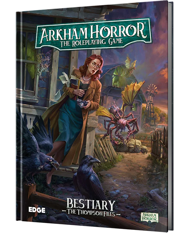Arkham Horror RPG - Bestiary: The Thompson Files | Edge Studio