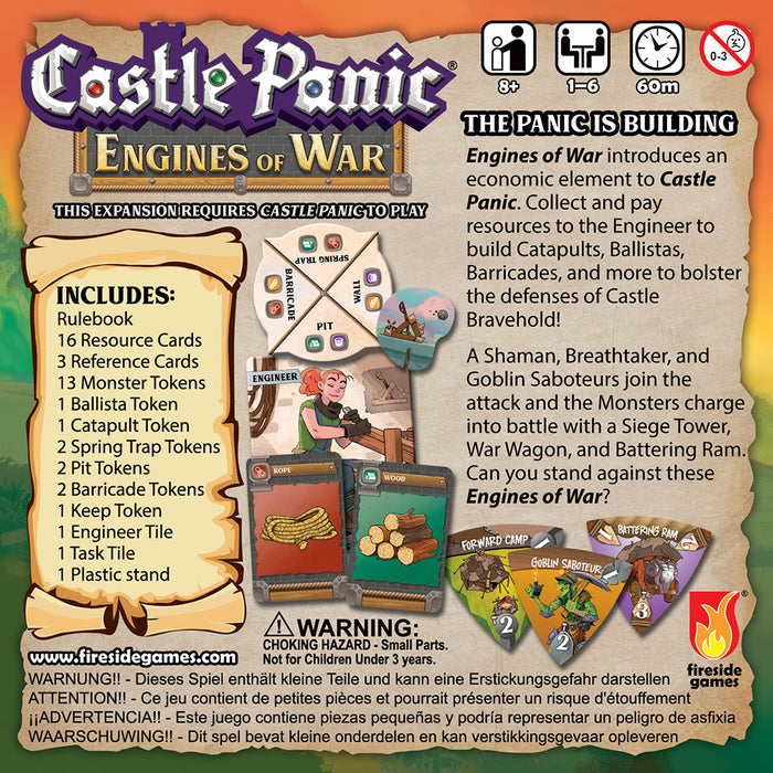 Castle Panic: Engines Of War Second Edition