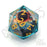 CritStones Floating Eye Resin D20 Dice - Eye of the Oracle (33mm)