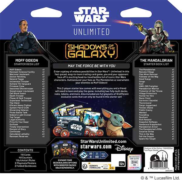 Star Wars Unlimited - Shadows of the Galaxy Two-Player Starter - Pre-Order